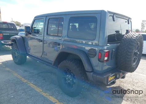 2025 Jeep Wrangler 4Xe Willys 4Xe from USA, damaged, VIN 1C4RJXN69SW519879